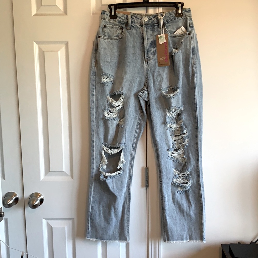 Vanilla Star 90’s Boyfriend Jeans Size 9 (New)